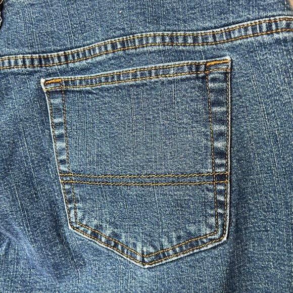 St. John’s Bay Women’s Stretch Book Cut 5 Pocket Blue Jeans Size 16 - Picture 7 of 9